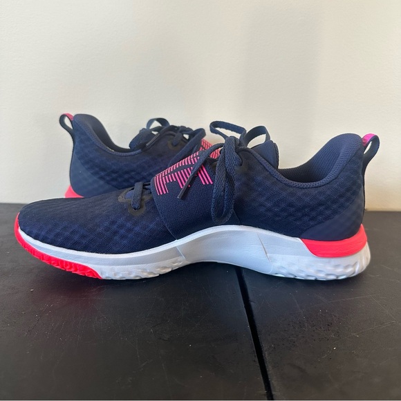 Nike Renew In Season TR9 Comfort Footbed Sneakers Navy & Pink Size US 10 - Picture 5 of 9